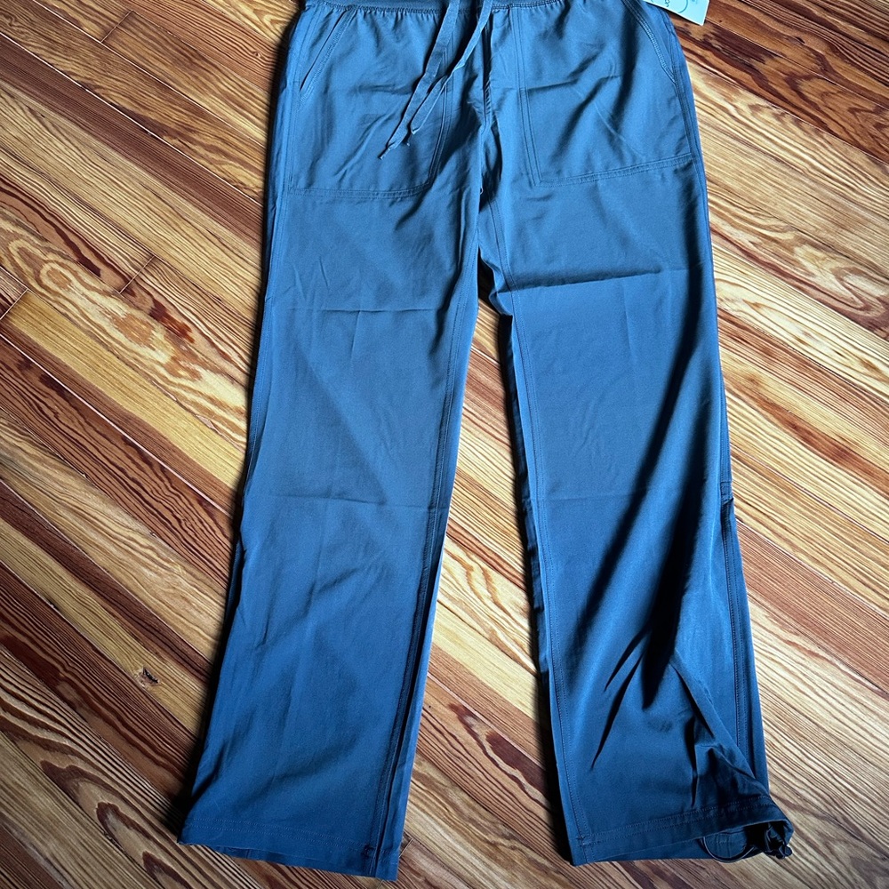 Jockey Steel Gray DriFit Drawstring Pants